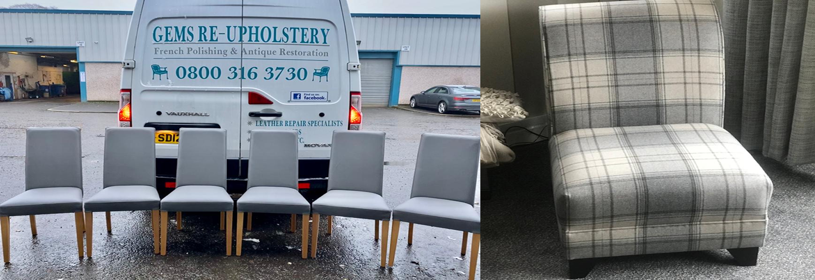 Gems ReUpholstery Glasgow ReUpholstery ReCovering Repairs